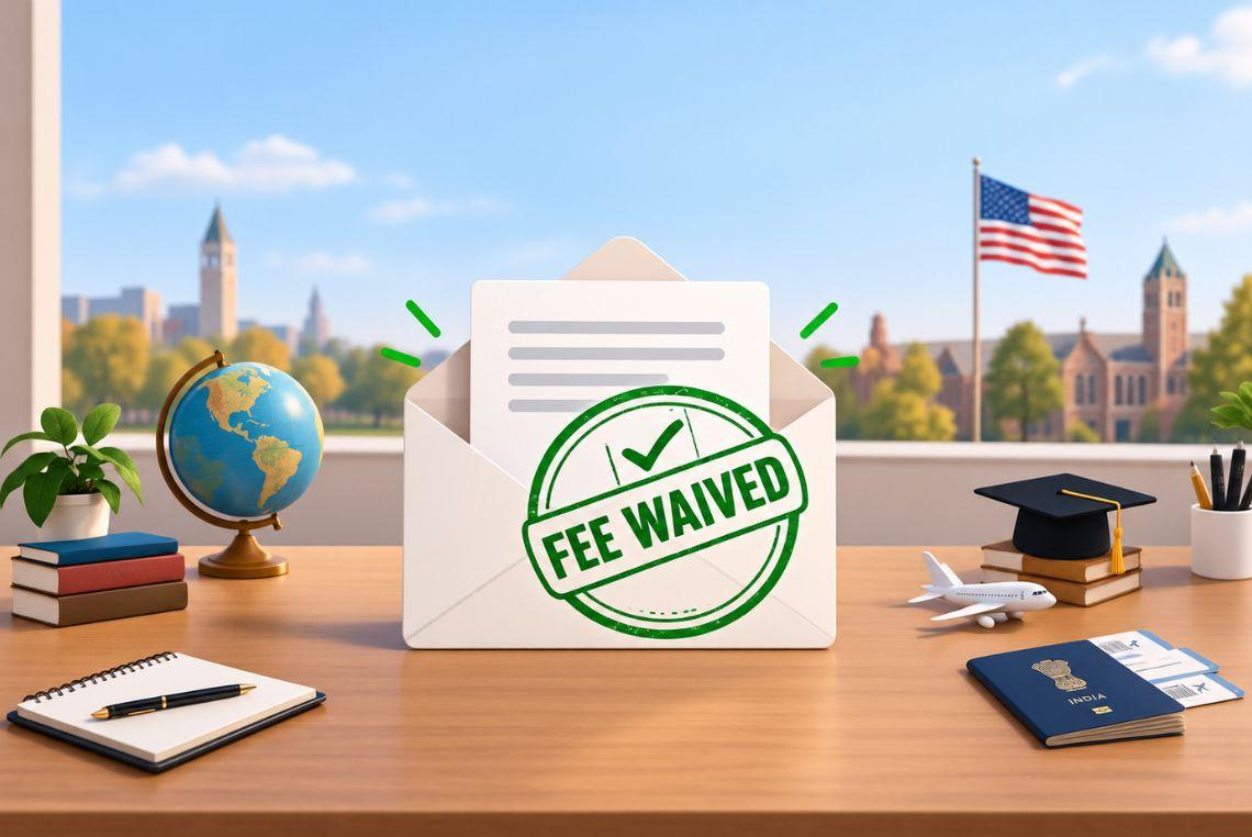 How Indian Students Can Get a US Application Fee Waiver