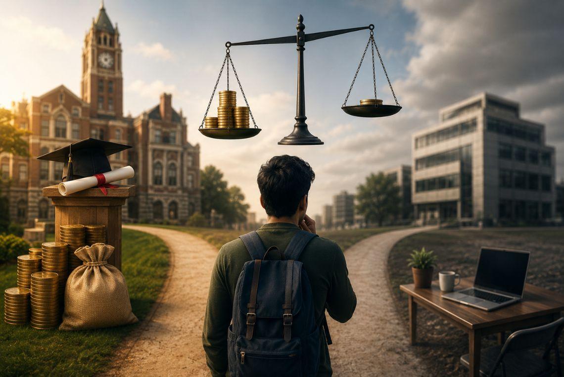 Study Abroad ROI: Is a ₹3–4 Crore Degree Worth a ₹5 Lakh Salary?