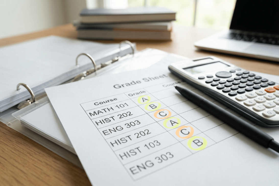 Same Grades, Different Strategy