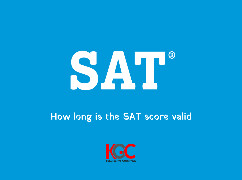 How long is the SAT score valid