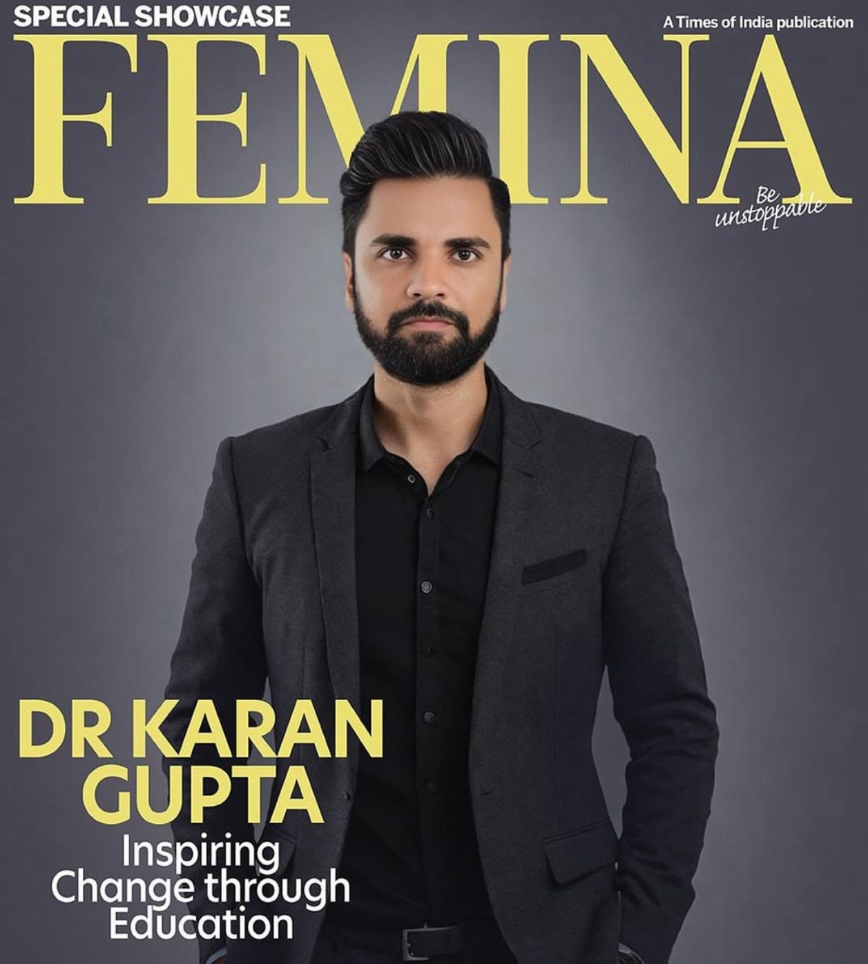 Karan Gupta Femina Magazine Cover